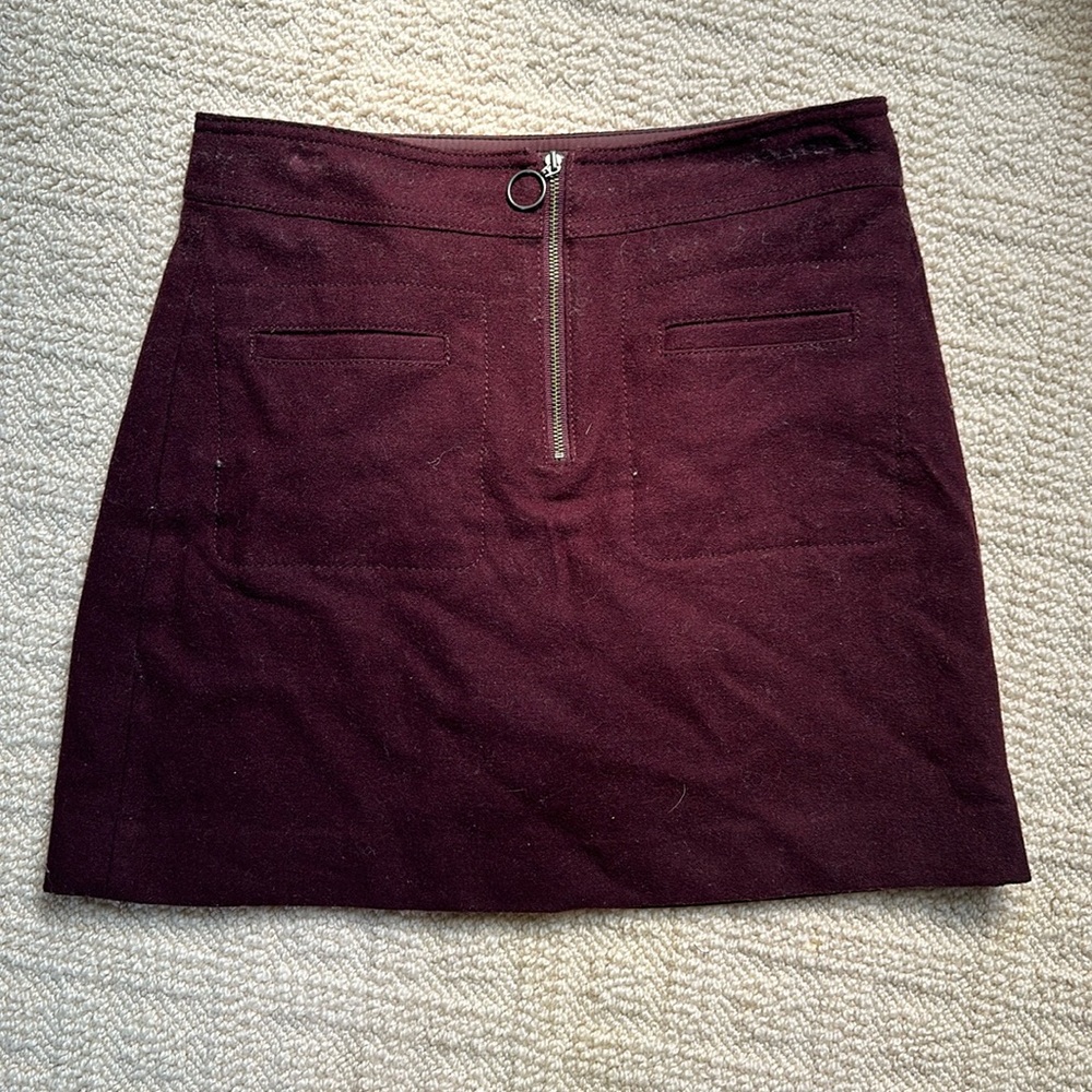 Madewell Wool Skirt